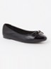 Wide Fit Hallo ballerina met strikdetail - Glans