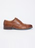 Wide Fit Stanlakes veterschoen van leer - Cognac