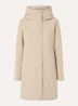 Eline parka met ritszakken en waterafstotende coating - Khaki