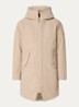 Gunter gewatteerde parka met capuchon - Beige