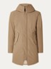 Gunter gewatteerde parka met capuchon - Zand
