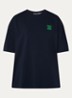 Jetna T-shirt met logo - Blauw