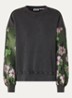 Kueer sweater met jacquard dessin - Antraciet