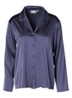 Elodie pyjamatop van satijn - Donkerblauw