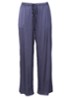 Ida pyjamabroek van satijn - Donkerblauw
