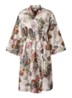 Rosabelle Sarai kimono met bloemenprint - Vanillegeel