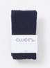 Fijnegebreide babymaillot in katoenblend - Donkerblauw