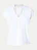 Noos T-shirt met V-hals - Wit
