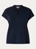 Noos T-shirt met V-hals - Donkerblauw