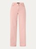 Rome high waist wide leg jeans met gekleurde wassing - Roze