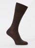 Climawool sokken in scheerwolblend - Donkerbruin