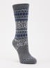 Cosy Wool sokken in kasjmierblend - Blauwgrijs