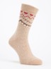 Cosy Wool Special Edition sokken in kasjmierblend - Beige