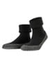 Cosyshoe pantoffel in wolblend met anti-slip - Zwart