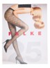 Glitzy panty met print in 25 denier - Zilver