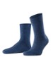 Homepads huissokken in wolblend met anti-slip - Blauw
