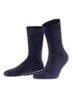 Homepads huissokken in wolblend met anti-slip - Donkerblauw