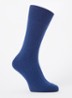 Lhasa Rib sokken in kasjmierblend - Royalblauw