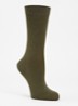 Softmerino sokken in scheerwolblend - Bronsgroen