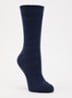 Sparkle Stripes sokken in wolblend - Donkerblauw