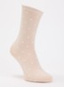 Spike Dot sokken met stippenprint - Beige
