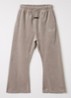 Flared fit joggingbroek met steekzakken - Beige
