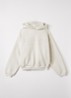 Hoodie met logoprint - Grijsmele