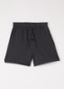 Loose fit korte joggingbroek met logo - Antraciet