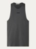 Tanktop met logo - Antraciet