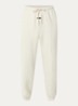 Tapered fit joggingsbroek met steekzakken - Creme