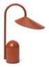 Arum portable tafellamp - Bruin