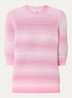 Marylou grofgebreide top met lurex - Roze