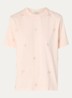 Merve T-shirt met strass - Zalmroze