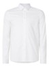 Regular fit overhemd met stretch - Wit