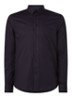 Regular fit overhemd met stretch - Donkerblauw
