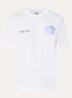Citrus T-shirt met logo- en backprint - Wit