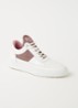 Low Top Ripple sneaker met leren details - Roze