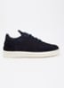 Low Top sneaker van suède - Donkerblauw