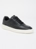 Mondo Grain sneaker van leer - Zwart