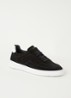 Mondo Ripple sneaker van suède - Zwart