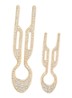 Nº 1 Hairpin Petite Steel met Swarovski® Crystals - haarpin set van 2 - Goud