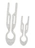 Nº 1 Hairpin Petite Steel met Swarovski® Crystals - haarpin set van 2 - null
