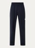 Atelier loose fit joggingbroek met logo en steekzakken - Donkerblauw