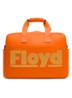 Weekendtas met logoprint - Orange