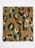Sjaal met dierenprint 70 x 190 cm - Groen