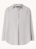 Rhodes oversized tuniek - Lichtgrijs