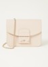 Metropolis Mini crossbodytas van leer - Lichtroze
