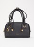 Poppy Mini handtas van leer - Zwart