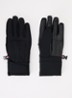 Glacier waterafstotende handschoenen met logo - Zwart