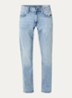 Mosa straight leg jeans met steekzakken - Lichtblauw